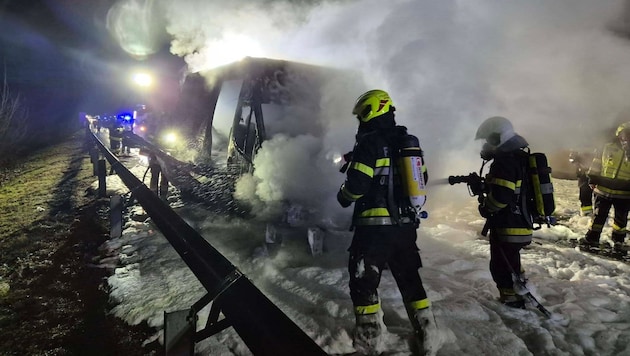 Glücklicherweise wurde bei dem Unfall niemand verletzt.