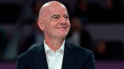 Gianni Infantino legte während der WM viele Flug-Kilometer zurück.
