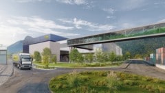Hypermodern: So soll das neue Werk in Nüziders aussehen.