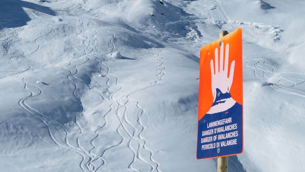 In Tirol herrscht am Dienstag verbreitet Gefahrenstufe 4.