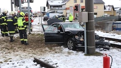 Die Seniorin am Steuer wurde schwer verletzt