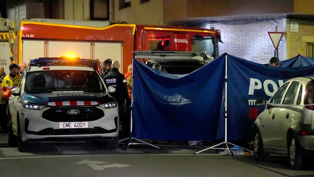 Der Brand ereignete sich nördlich von Barcelona.