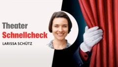 Larissa Schütz liefert für Besucher einen Theater-Schnellcheck.