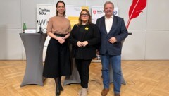 V.li.: Anna Parr, Elisabeth Anselm und Helmut Lutz sehen die Politik in der Pflicht, zu handeln.