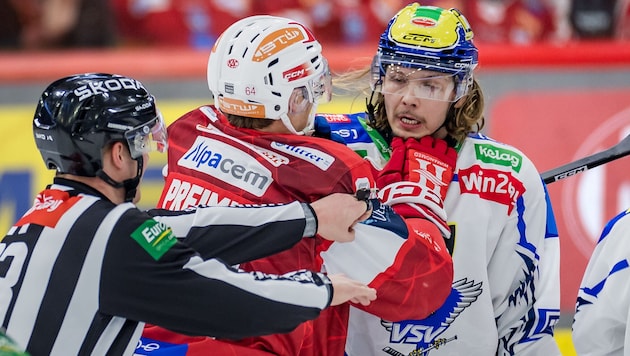 Geht es jetzt VSV-Stürmer Nikita Scherbak an den Kragen?