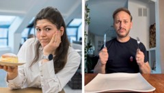 Auf Zucker (links) sollte man während des Fastens verzichten. Was auf den Teller kommt (rechts), ...