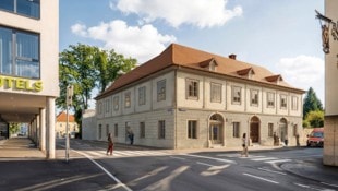 Der Lemisch-Hof aus dem 18. Jahrhundert in der Getreidegasse wird revitalisiert.