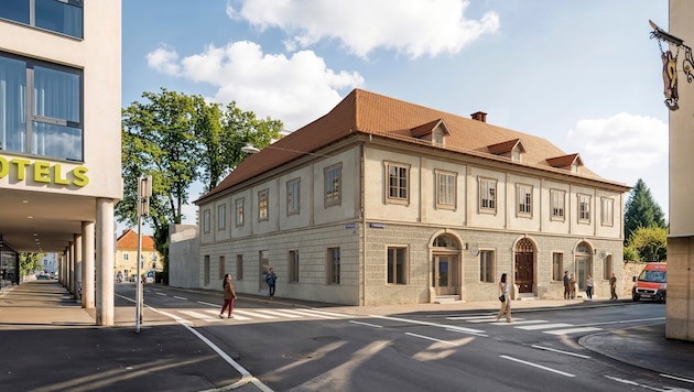 Der Lemisch-Hof aus dem 18. Jahrhundert in der Getreidegasse wird revitalisiert.