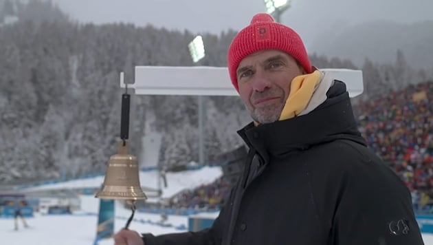 Jürgen Klopp wurde beim Biathlon eine große Ehre zuteil.