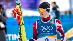 Johannes Lamparter durfte seine Liebsten nicht direkt in den Arm nehmen.