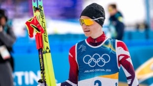 Johannes Lamparter durfte seine Liebsten nicht direkt in den Arm nehmen.