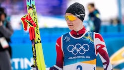 Johannes Lamparter durfte seine Liebsten nicht direkt in den Arm nehmen.