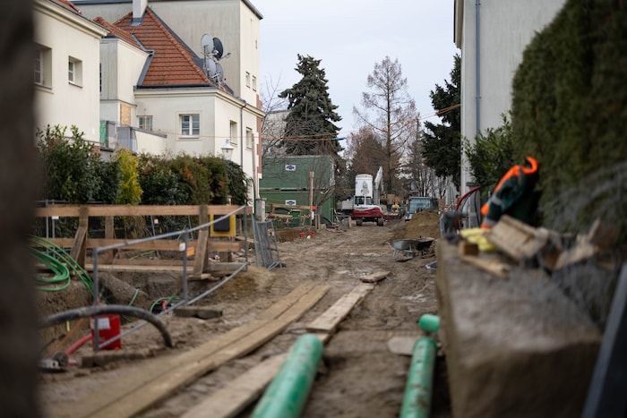 In der Weißenböck-Siedlung wird seit Jahren gebaut