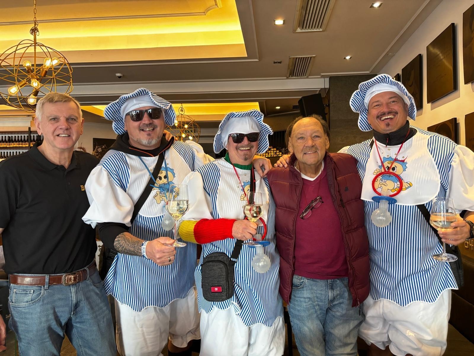 Ewald Gossy, Mike Artner, Erich Debellack, Gerald Pieber und Jimmy Artner.