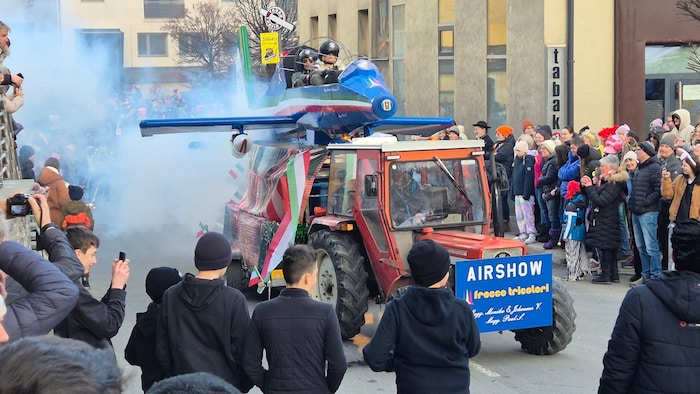 Ein Düsenflieger rauschte durch das Sillianer Gemeindegebiet.