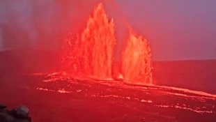 Nach knapp zehn Stunden endete der Ausbruch plötzlich.