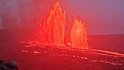 Nach knapp zehn Stunden endete der Ausbruch plötzlich.