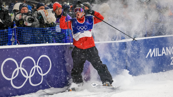 Matej Svancer sprang am Dienstag zu Olympia-Bronze.