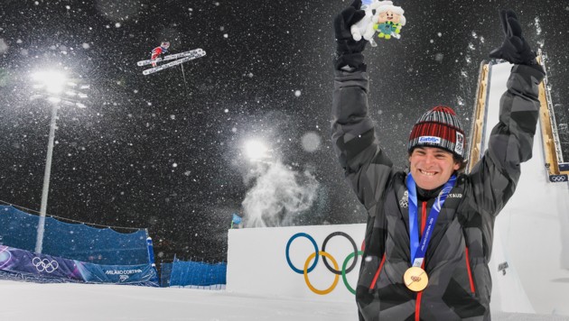Matej Svancer verlässt Livigno mit einer Bronzemedaille um den Hals.