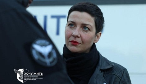 Kolesnikowa gehört zu den bekanntesten Gesichtern der Opposition in Belarus.