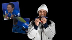 Elana Meyers Taylor raste im Monobob zur Goldmedaille.