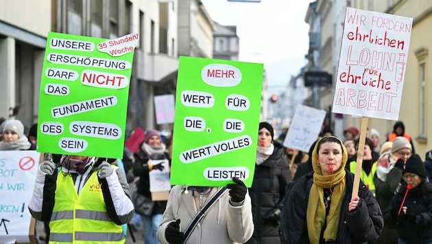 Im Jänner gab es einen Protest auf der Straße, bald könnte es wieder so weit sein.