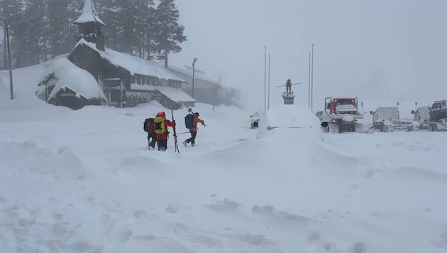 In Castle Peak forderte eine Lawine acht Todesopfer.