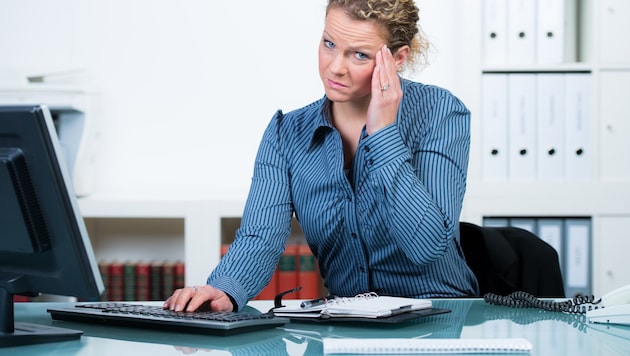 Kopfschmerzen, Migräne und Verspannungen in den Wechseljahren.