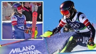 Mikaela Shiffrin kann sich im Kampf um Slalom-Gold nur noch selbst schlagen.