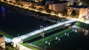 Beim Müllner Steg kam es zum Unfall.