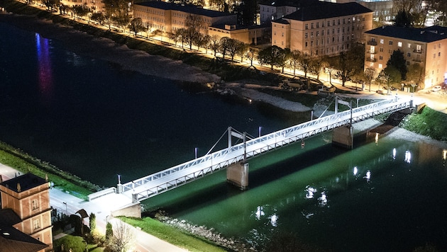 Beim Müllner Steg kam es zum Unfall.