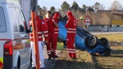 Die Mutter und ihr Baby kamen nach Wels ins Spital