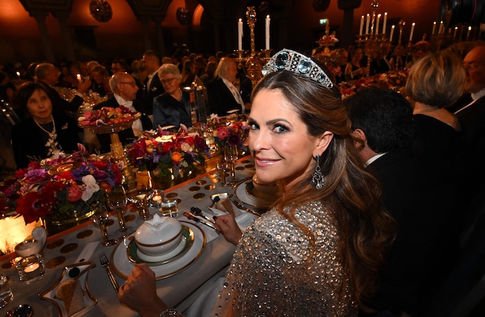 Die Prinzessin beim Nobelpreisdinner
