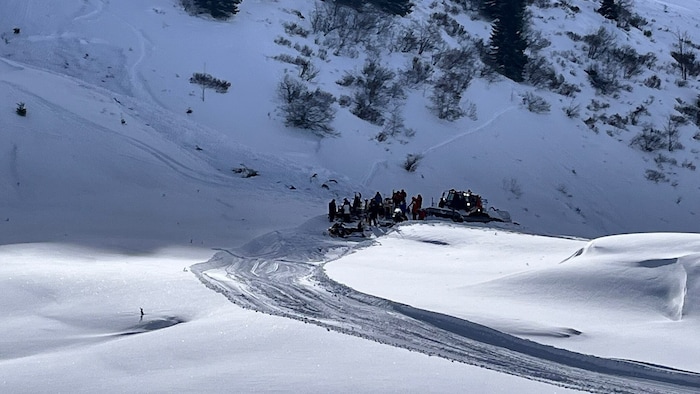 Eine der Lawinen ging in Kirchberg in Tirol ab.