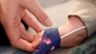 Vor allem für Babys ist das RSV-Virus gefährlich. (Symbolfoto)