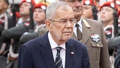 Bundespräsident Alexander Van der Bellen ist Oberbefehlshaber des Bundesheeres.
