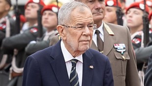 Bundespräsident Alexander Van der Bellen ist Oberbefehlshaber des Bundesheeres.