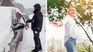 Vor dem Frühling kommt der Schnee ...