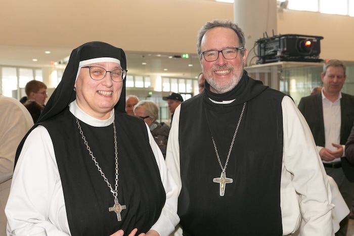 Abt Wohlwend war ebenfalls anwesend