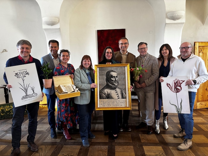 Präsentierten das Programm zu den Gartentagen: Michael Gerbavsits, Didi Tunkel, Uschi ...