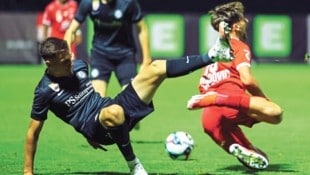 GEPA Das Derby im Herbst gewann Kapfenberg gegen Sturm II mit 2:1.