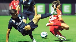 Das Derby im Herbst gewann Kapfenberg gegen Sturm II mit 2:1.