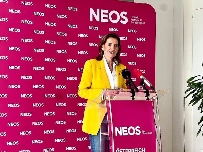 Niederösterreichs Neos-Obfrau Indra Collini sprach sich am Mittwoch für die Idee der ...