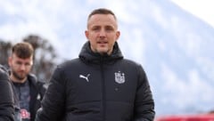 Daniel Beichler bei seinem ersten Training als Bullen-Coach.