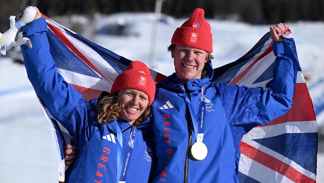Charlotte Bankes und Huw Nightingale, der in Westendorf in Tirol aufwuchs, gewannen bei den ...