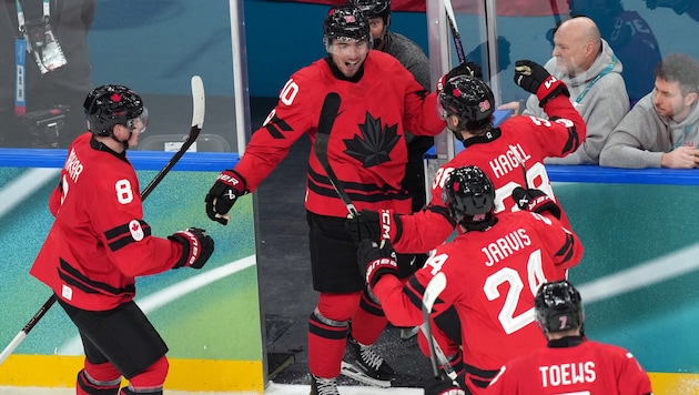 Der Jubel der Kanadier