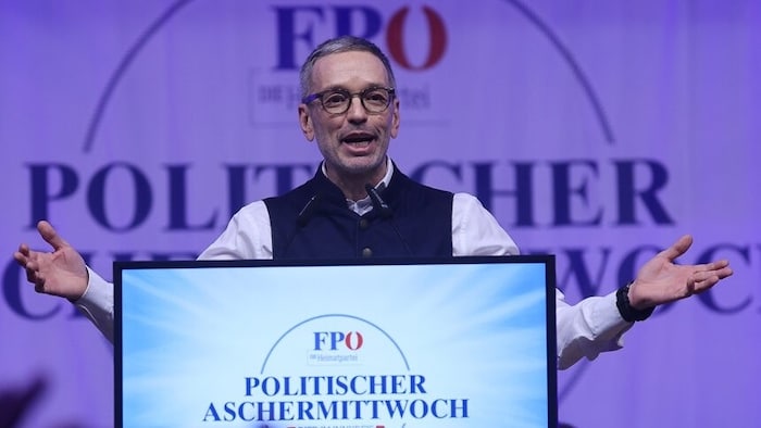 FPÖ leader Herbert Kickl