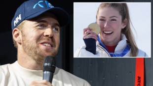 Aleksander Aamodt Kilde und seine Liebste Mikaela Shiffrin.