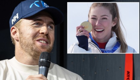 Aleksander Aamodt Kilde und seine Liebste Mikaela Shiffrin.
