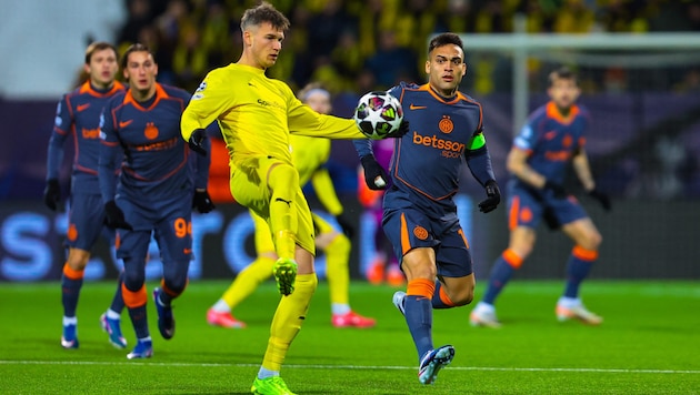 Zu oft haben die Inter-Spieler ihren Bodö/Glimt-Pendants nur nachschauen können …
